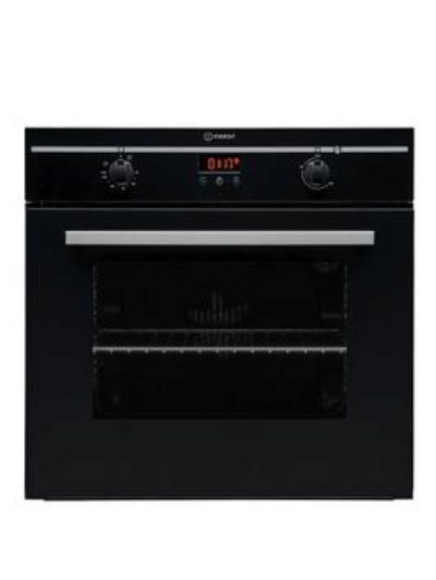 Indesit Fim33Kabk Built-In Single Electric Oven - Black Indesit Fim33Kabk Built-In Single Electric Oven - Black